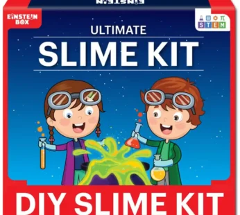 Einstein Box Ultimate Slime Kit For Boys & Girls Ages 4-6-8-12-14Years