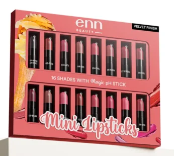 Enn Mini Lipstick Kit | pH Color Changing Lipstick | Set of 16