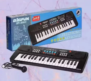 Fablue 37 Key Piano Keyboard Toy for Kids and Adults – Piano with Microphone – Musical Toy for Kids