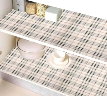 Kuber Industries |10 m Anti Slip Kitchen Shelf Sheets – Waterproof Wardrobe Sheets for Shelves