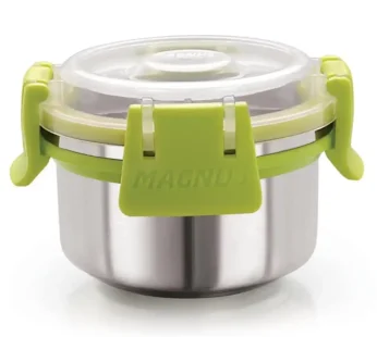 Magnus Klip Lock Stainless Steel Container- 100 Ml Share.svg Net Qty: 1 pc