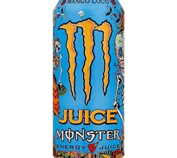 Monster Mango Loco Energy Drink Share.svg Net Qty: 1 pc (500 ml)