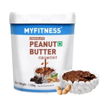 MyFitness Chocolate Peanut Butter Crunchy Spread | High Protein Share.svg Net Qty: 1 pc (1.25 kg)