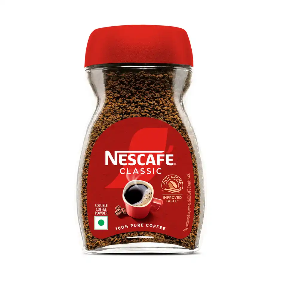 Nescafe Classic - Instant Coffee Powder - 100% Pure Coffee