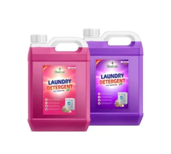 Shatras Laundry Liquid Detergent Hypoallergenic | Fresh And Pinklily – Pack Of 2 Share.svg Net Qty: 2 x 5 L