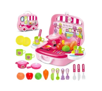 Toyshine Plastic Diy Luxury Kitchen Play Set (Multicolor)