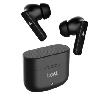 boAt Airdopes Primo in Ear TWS Earbuds with 45 Hours Playback, Fast Charge, Beast Mode, Dual Mics Enx, IPX Bluetooth Earbuds – Active Black Share.svg Net Qty: 1 pair