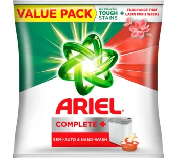 Ariel Complete Detergent Powder | Removes 100 Tough Stains in 1 wash Share.svg Net Qty: 1 pack (4 kg)