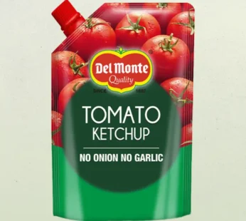 Del Monte Quality Tomato Ketchup No Onion No Garlic Share.svg Net Qty: 1 pc (900 g)