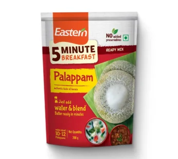 Eastern 5 Min Instant Breakfast Palappam Ready Mix Share.svg Net Qty: 1 pack (200 g)