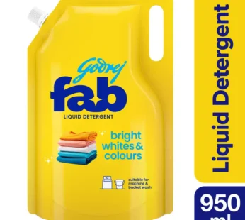 Godrej Fab Machine & Hand Wash Detergent Liquid Refill Pouch Share.svg Net Qty: 1 pack (950 ml)