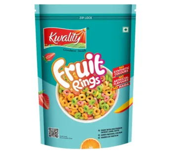 Kwality Fruitrings – Fruit Flavored Rings With Exciting Flavor Of Mango Share.svg Net Qty: 1 pack (375 g)