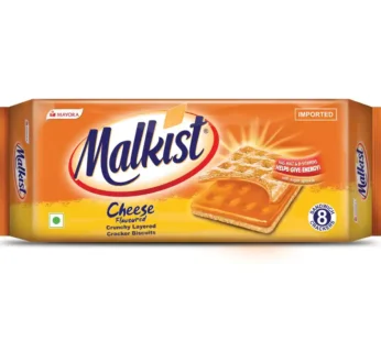 Malkist Cheese Crunchy Layered Crackers Share.svg Net Qty: 1 pack (144 g)