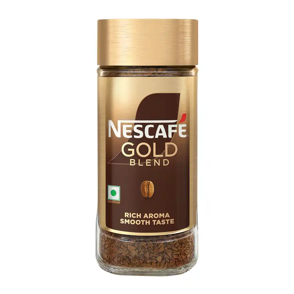 Nescafe Gold Blend Rich and Smooth Arabica and Robusta Instant Coffee Share.svg Net Qty: 1 pc (100 g)