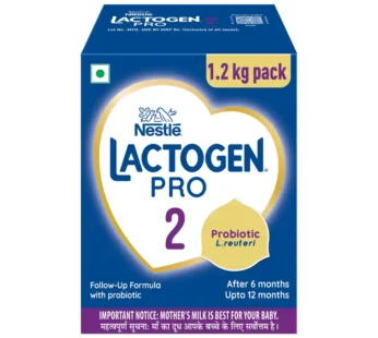 Nestle Lactogen Pro 2 Follow-Up Formula Baby Powder, Probiotic L. reuteri | 6-12 Months Share.svg Net Qty: 1.2 kg