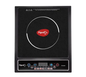 Pigeon Cruise 1800 W Induction Cooktop – (1800 W, 230 V, 50Hz ) Soft Push Button – Black Share.svg Net Qty: 1 pc