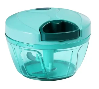 Saffron Mini Handy Rasi Chopper With 3 Blades for Chopping Vegetables and Fruits| Green | 450 ml Share.svg Net Qty: 1 pc