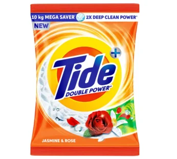 Tide Plus Jasmine & Rose Detergent Powder Share.svg Net Qty: 1 pack (10 kg)